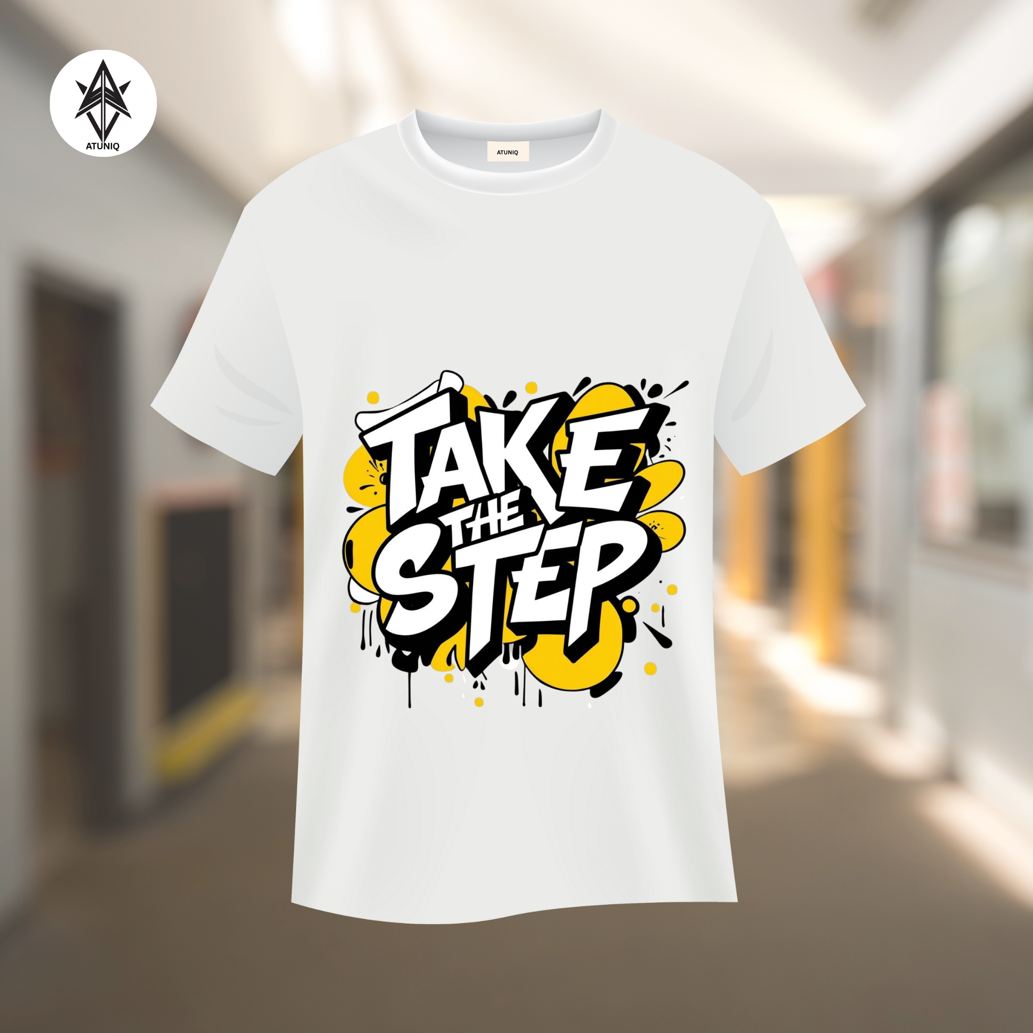 Men's White T-Shirt, Premium DTF Graphic Tee