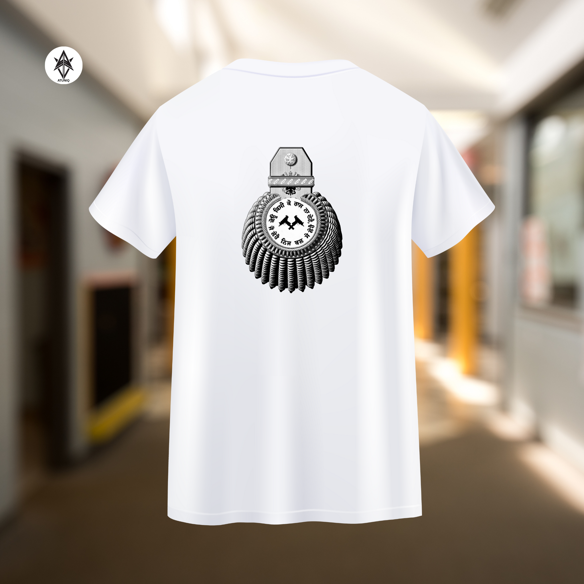 Men's White T-Shirt, Premium DTF Graphic Tee