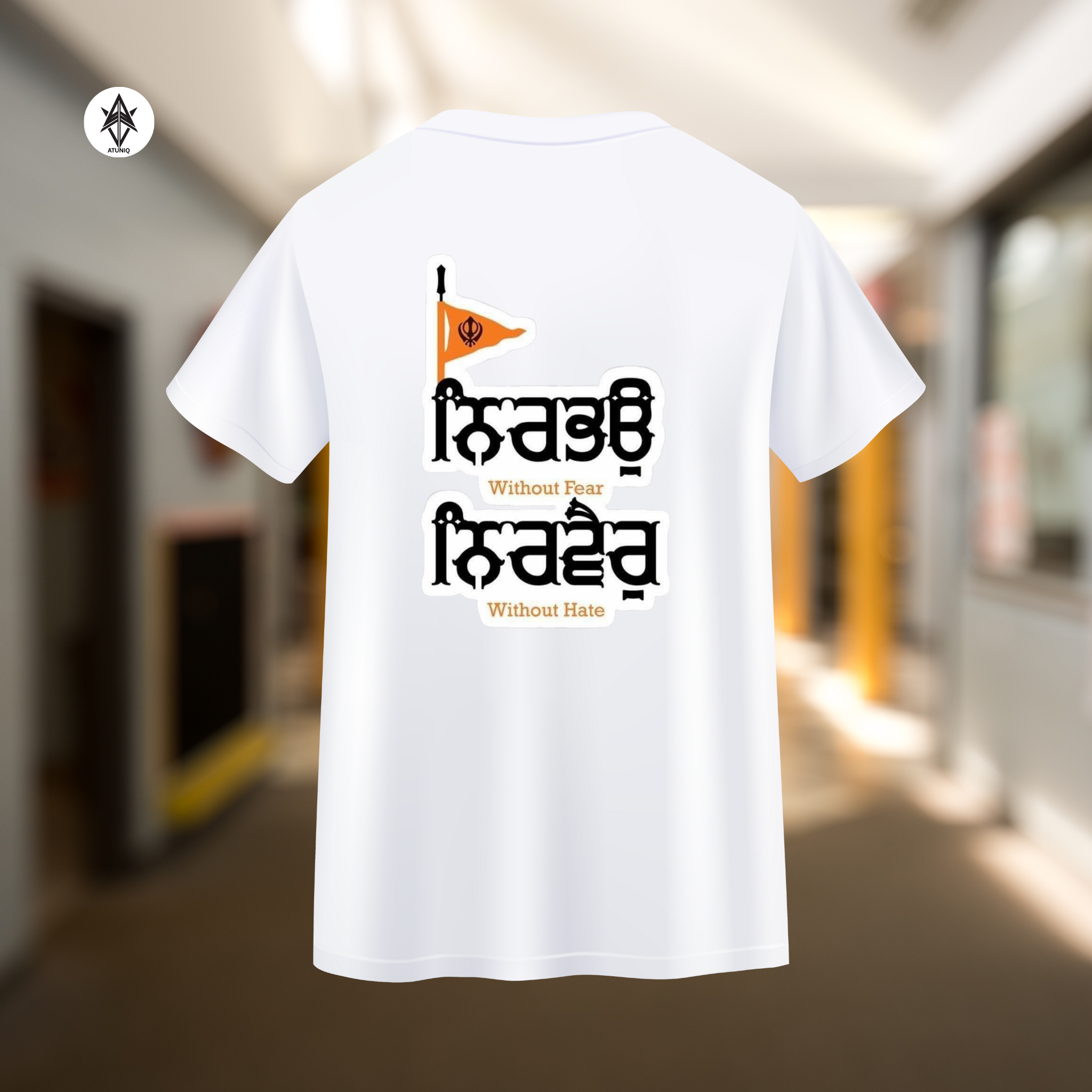 Men's White T-Shirt, Premium DTF Graphic Tee