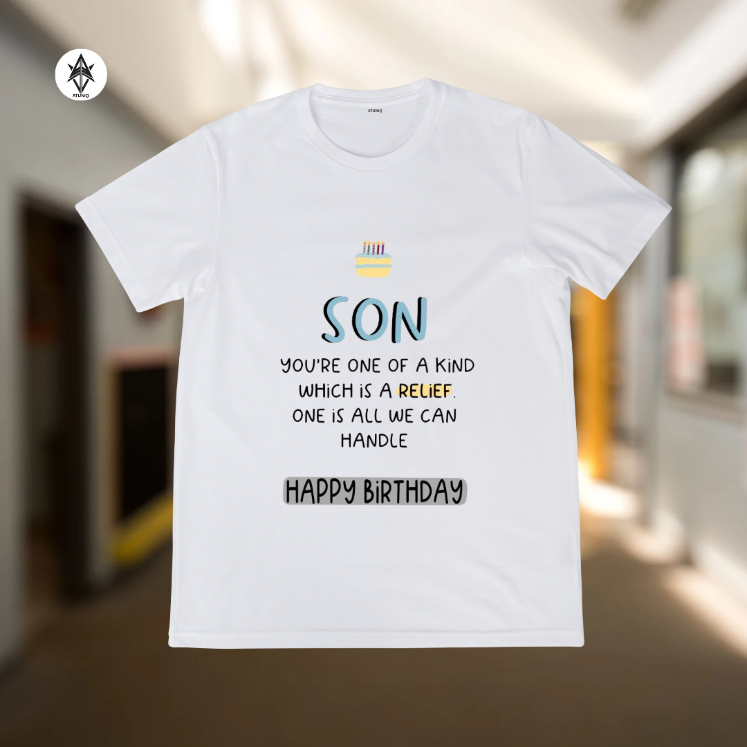 Men's White T-Shirt, Premium DTF Graphic Tee