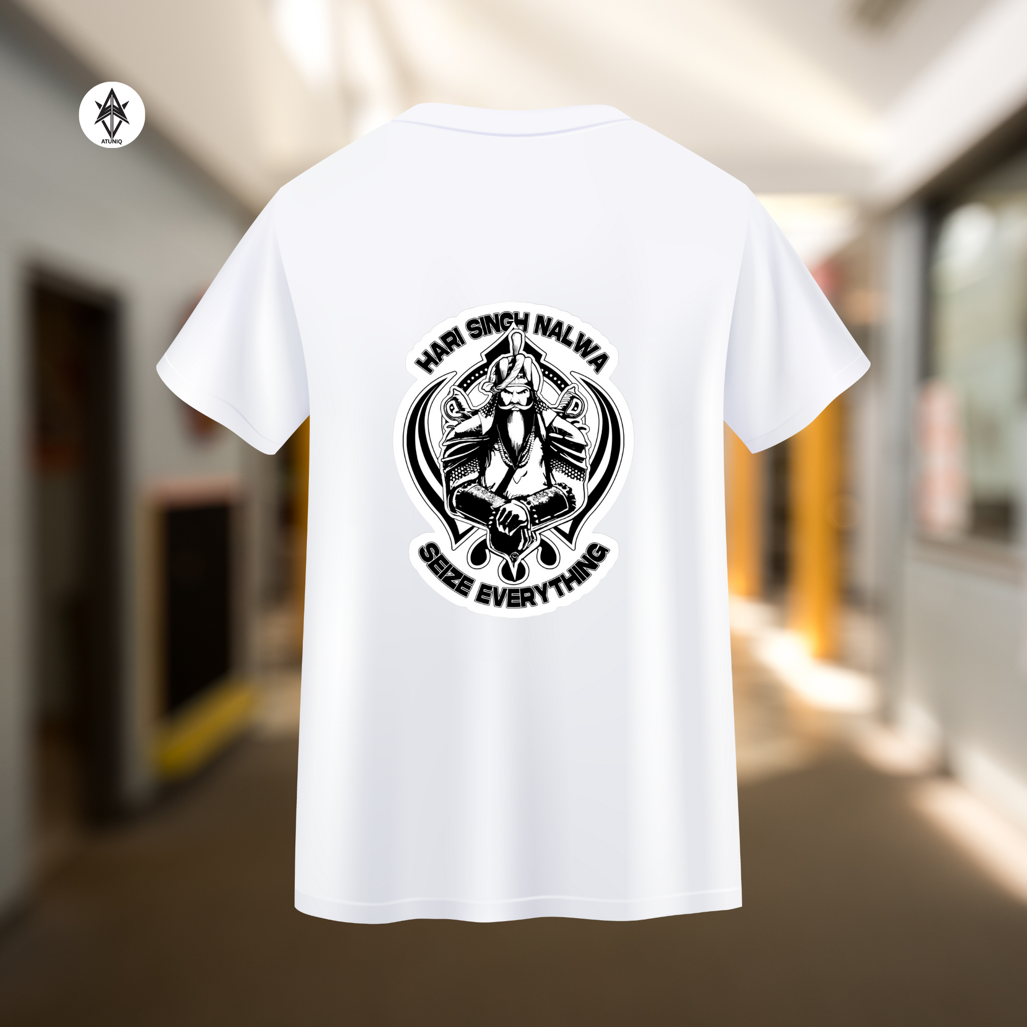 Men's White T-Shirt, Premium DTF Graphic Tee