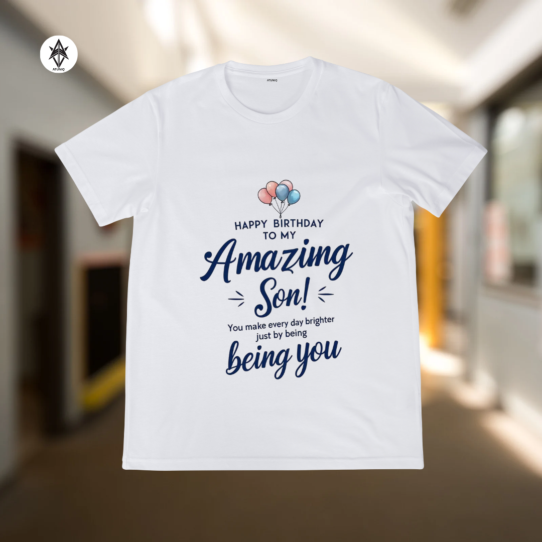 Men's White T-Shirt, Premium DTF Graphic Tee