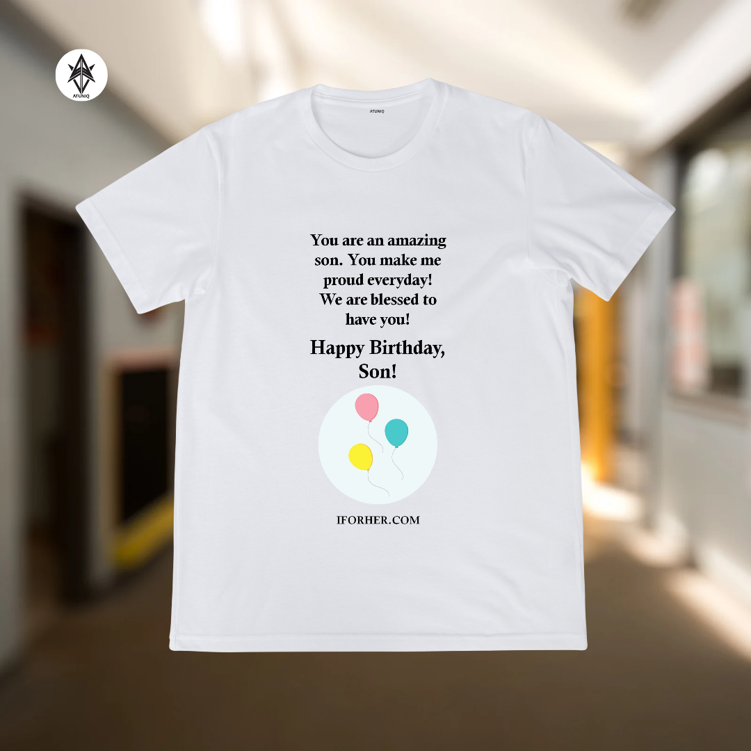 Men's White T-Shirt, Premium DTF Graphic Tee